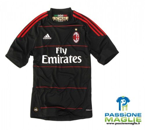 Terza maglia nera Milan 2010-2011