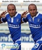 Il colletto modificato delle maglie empolesi non realizzate Colletto maglia Empoli modificato