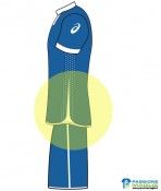 La bozza della nuova maglia con la modifica dei fianchi