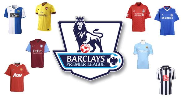 Le maglie della Premier League 2010-11