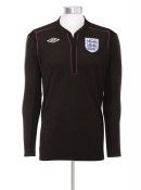 La maglia da portiere dell'Inghilterra per il 2010-2012 Maglia nera portiere Inghilterra