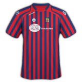 Strisce rossoblù per la maglia home del Lumezzane