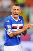 La grinta di Palombo, capitano della Sampdoria