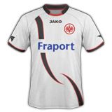 Seconda maglia Eintracht