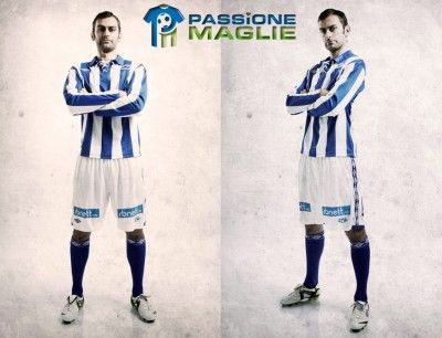 La divisa bianca e blu del Molde FK per il centenario Maglia Molde Fk per i 100 anni