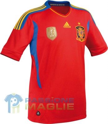 Maglia Spagna 2011-2012 Adidas