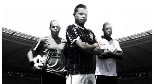 Le nuove divise del Corinthians per la stagione 2011 Kit Corinthians 2011 Nike