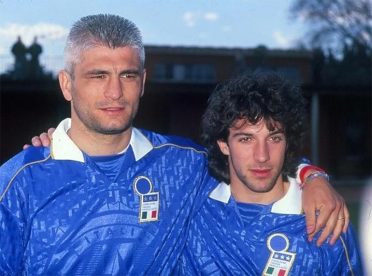 Ravanelli e Del Piero Italia 1995