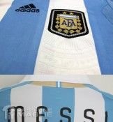 Dettagli della nuova maglia dell'Argentina 2011