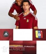 I dettagli della maglia home del Venezuela per il 2011