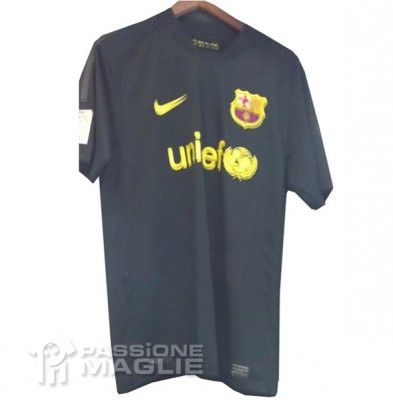 Maglia nera away per il Barcellona 2011-2012