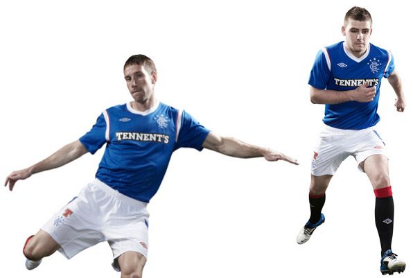 Divisa home Rangers 2011-2012