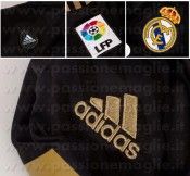 Dettagli della seconda divisa nera 11-12 del Real Madrid