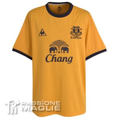 Divisa Everton away 2011-2012