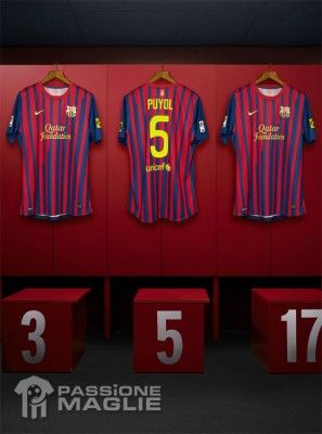 Retro maglia home Barcellona 2011-2012