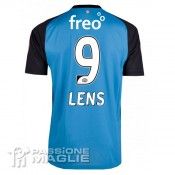 Il retro della seconda maglia blu e nera del Psv Eindhoven 2011-2012