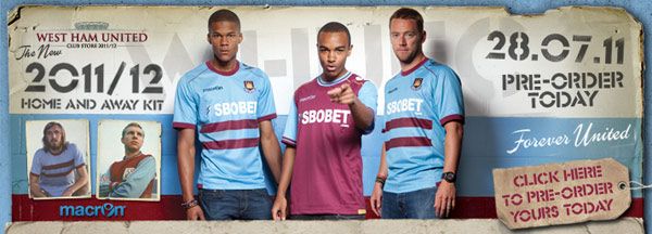 Divise West Ham 2011-2012