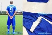 Prima maglia Empoli con nome e numeri bianchi
