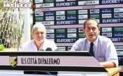 Fase conferenza stampa maglie Palermo