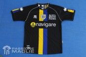 Seconda maglia del Parma 2011-2012 nera Maglia away Parma 2011-12