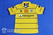 Terza maglia del Parma 2011-2012 gialla con righe blu