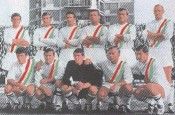 La squadra della Reggiana nel 1961-1962 Maglia Reggiana tricolore 1961-62