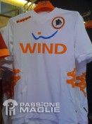 Seconda casacca bianca della Roma 2011-2012 Kappa Maglia Roma away Kappa