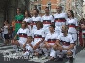 Maglia away Genoa flash mob