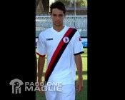 La maglia da trasferta bianca del Foggia Seconda divisa Foggia 2011-2012