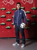 Aguero con le nuove scarpe Puma v1.11