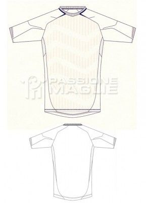 Disegno seconda divisa Danimarca Adidas