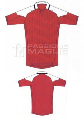 Bozza maglia Danimarca home 2012