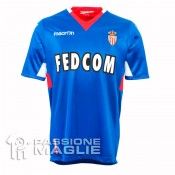 Divisa blu away del Monaco firmata Macron Seconda maglia Monaco 2011-2012