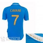 Retro maglia azzurra Napoli Champions