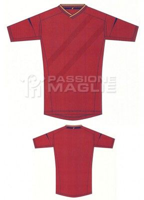 Bozza prima maglia Spagna 2012 Disegno Adidas maglia Spagna home