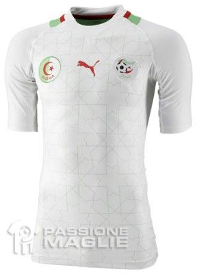 Casacca home Algeria 2012 Maglia casalinga dell'Algeria 2012 Puma