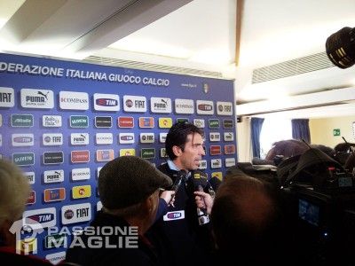 Buffon intervistato alla Borghesiana