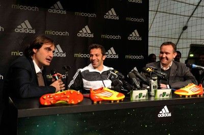 Conferenza stampa Del Piero Adidas