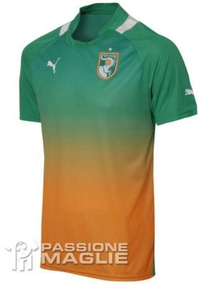 Costa d'Avorio away 2012 Puma Seconda maglia della Costa d'Avorio 2012