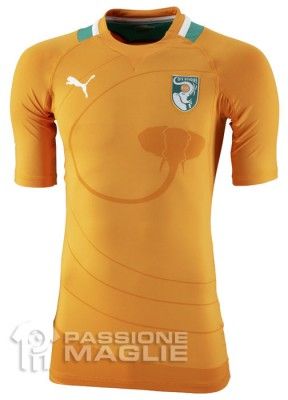 Prima maglia della Costa d'Avorio 2012 Puma