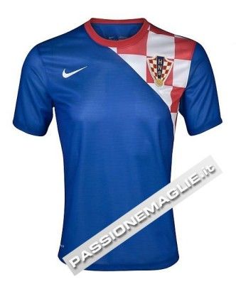 Casacca away della Croazia 2012