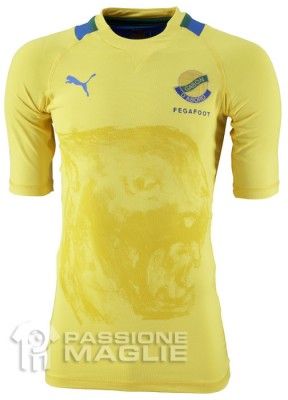 Gabon home 2012 Puma Prima maglia del Gabon 2012
