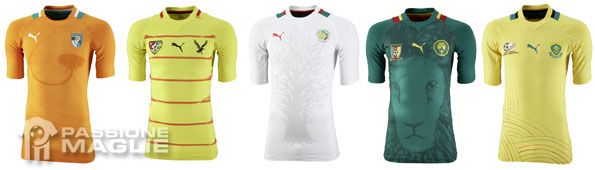 Kit africani sponsorizzati Puma 2012