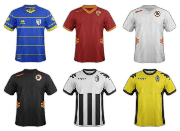 Kit Serie A 2011-2012 senza sponsor - Parte 9