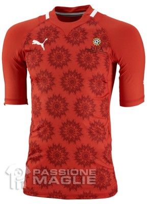 Namibia home 2012 Prima maglia della Namibia 2012