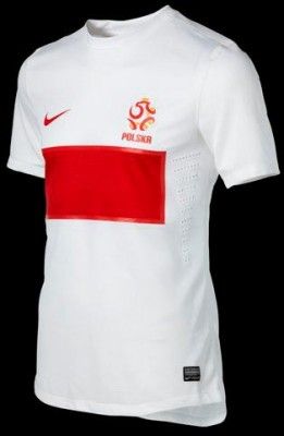 La prima maglia della Polonia 2012