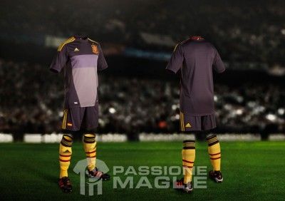 Maglia da portiere della Spagna 2012 Divisa portiere Spagna 2012-13