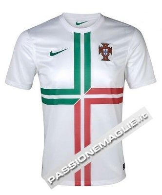 Portogallo away 2012 Maglia da trasferta del Portogallo 2012 Nike
