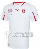 Svizzera away 2012 Svizzera seconda maglia Puma 2012