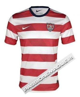 Stati Uniti home 2012 Nike Prima maglia USA 2012-2013